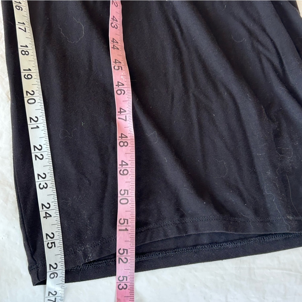 Old Navy Waist-Defined V-Neck Jumpsuit Black Size L Wide Leg Witchy - Picture 11 of 11